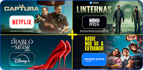 complementa con streaming + banner